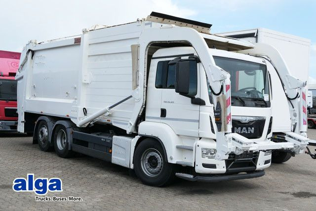 MAN 26.320 TGS BL 6x2, Überkopflader/Frontlader, AC MAN 26.320 TGS BL 6x2, Überkopflader/Frontlader, AC - Мусоровоз: фото 1 MAN 26.320 TGS BL 6x2, Überkopflader/Frontlader, AC MAN 26.320 TGS BL 6x2, Überkopflader/Frontlader, AC - Мусоровоз: фото 1
