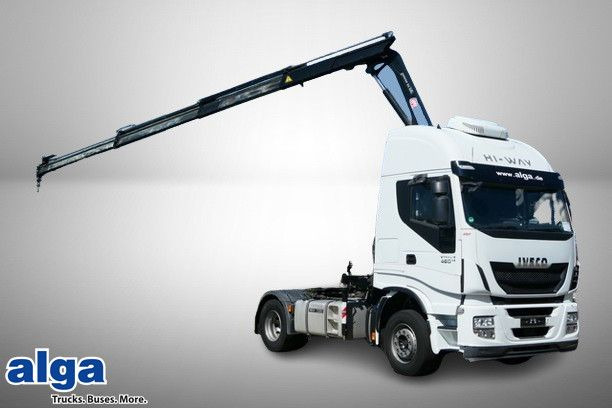 Iveco 460 Stralis 4x2, Kran HMF 1320K3, Hydr., Klima - Тягач: фото 1 Iveco 460 Stralis 4x2, Kran HMF 1320K3, Hydr., Klima - Тягач: фото 1