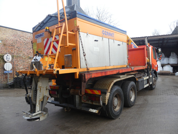 Camion porte container avec grue DAF AT75PE (2005-256.718 km) - Грузовик-контейнеровоз/ Сменный кузов: фото 3 Camion porte container avec grue DAF AT75PE (2005-256.718 km) - Грузовик-контейнеровоз/ Сменный кузов: фото 3