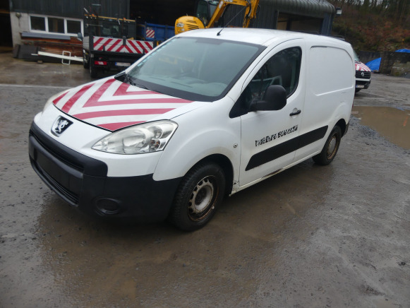 Camionnette Peugeot Partner (2012-161.580 km-VIN:VF37A9HF0BN546435) - Легковой автомобиль: фото 1