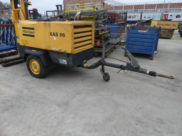 Compresseur traîné Atlas Copco XAS 66 - Воздушный компрессор: фото 1 Compresseur traîné Atlas Copco XAS 66 - Воздушный компрессор: фото 1