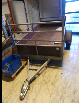 Remorque simple essieux FTG RE0749 - Прицеп: фото 1