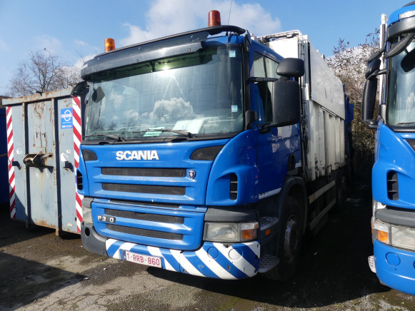 REF:1247 - Camion poubelle Scania P360 (2011 - 211.813 km) - Мусоровоз: фото 1