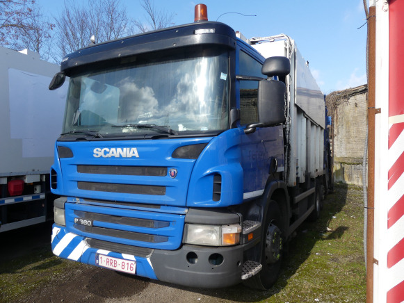 REF:1250 - Camion poubelle Scania P360 (2012) - Мусоровоз: фото 1