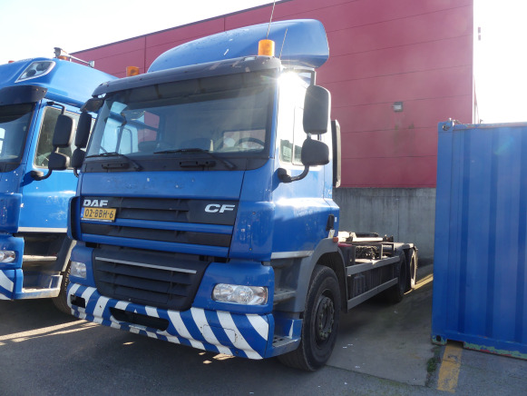 REF :4495 - Camion porte-conteneurs DAF FAS CF85 (2012-625.290 km) - Крюковой мультилифт: фото 1 REF :4495 - Camion porte-conteneurs DAF FAS CF85 (2012-625.290 km) - Крюковой мультилифт: фото 1