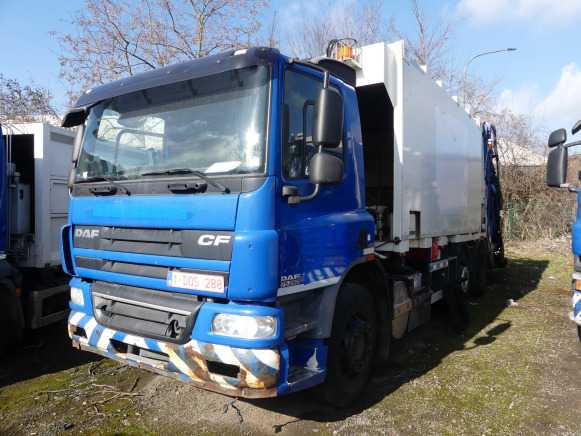 REF:7516 - Camion poubelle DAF (2012) - Мусоровоз: фото 1