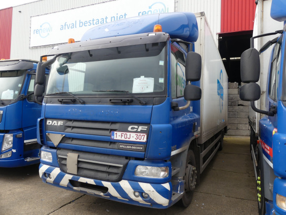 REF:7660 - Camion fourgon avec hayon DAF AE65GR5-19 (2011-736.471 km) - Грузовик с закрытым кузовом: фото 1 REF:7660 - Camion fourgon avec hayon DAF AE65GR5-19 (2011-736.471 km) - Грузовик с закрытым кузовом: фото 1