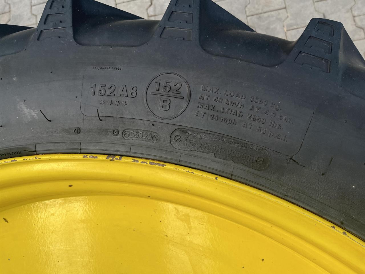 BKT 340/85R48 - Шина для Сельскохозяйственной техники: фото 5 BKT 340/85R48 - Шина для Сельскохозяйственной техники: фото 5