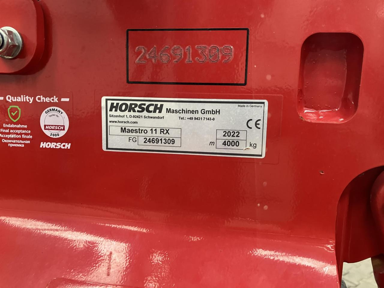 Horsch Maestro 11 RX в лизинг Horsch Maestro 11 RX: фото 8