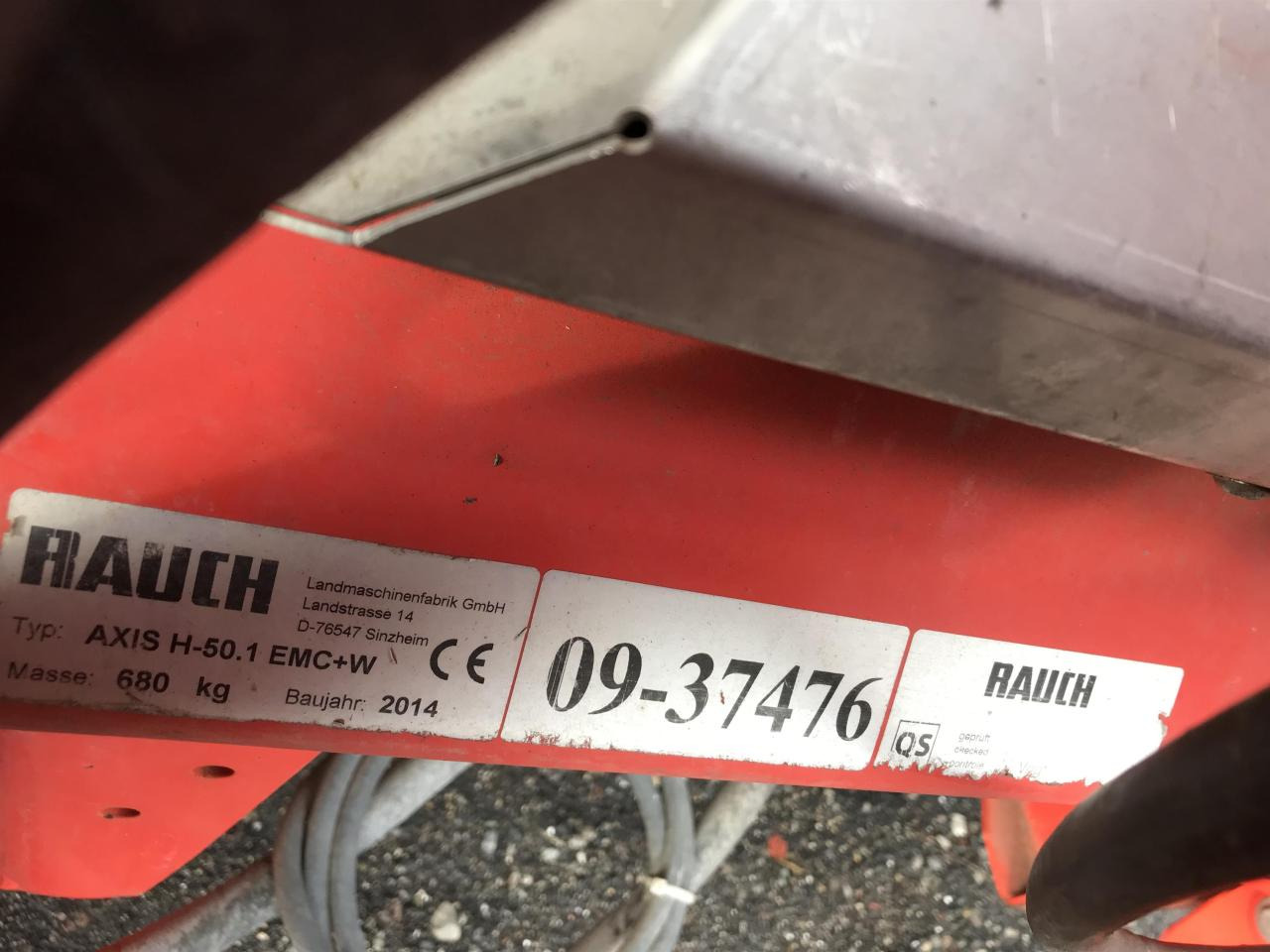 Rauch Axis-H50.1 EMC+W - Разбрасыватель удобрений: фото 5 Rauch Axis-H50.1 EMC+W - Разбрасыватель удобрений: фото 5