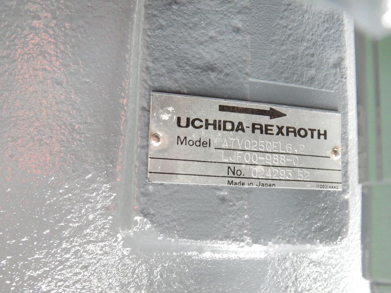 Fiat-Hitachi UCHIDA REXROTH A7V0250EL6. 2   Fiat-Hitachi EX455 - Гидравлический насос для Экскаваторов: фото 1