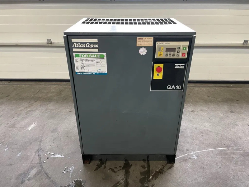 Atlas-Copco GA10 - 11 kW elektrische schroefcompressor - Воздушный компрессор: фото 1 Atlas-Copco GA10 - 11 kW elektrische schroefcompressor - Воздушный компрессор: фото 1