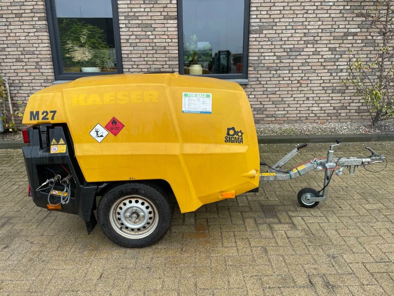 Kaeser M27 Kubota 2,7 m3 / min 7 Bar 18 kW Mobiele Silent Diesel Compressor - Воздушный компрессор: фото 1 Kaeser M27 Kubota 2,7 m3 / min 7 Bar 18 kW Mobiele Silent Diesel Compressor - Воздушный компрессор: фото 1