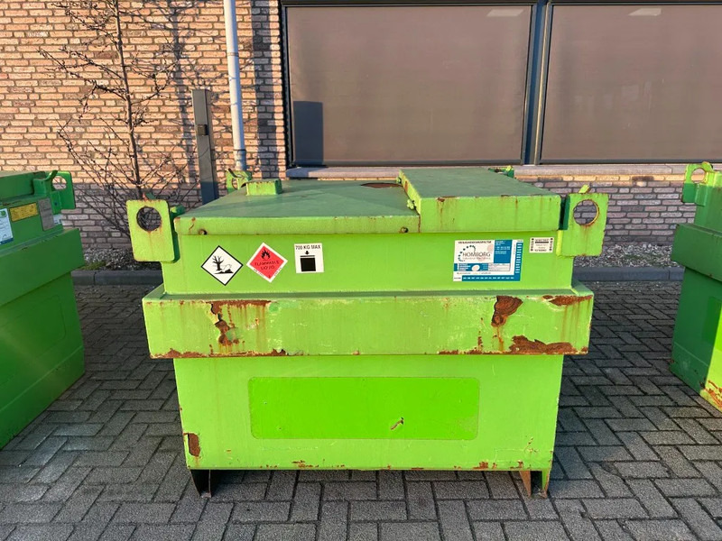 Kiwa IBC Steenbergen 750 liter Dieseltank met Handpomp Milieutank - Морской контейнер: фото 1 Kiwa IBC Steenbergen 750 liter Dieseltank met Handpomp Milieutank - Морской контейнер: фото 1