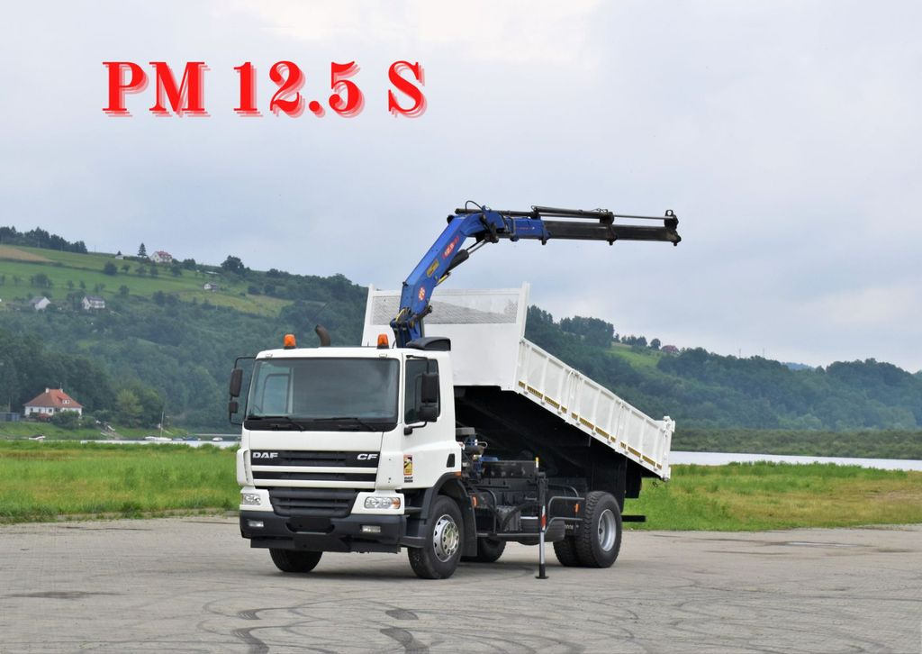 DAF CF 75.310 *Kipper 5,10 m + KRAN *TOPZUSTAND - Самосвал, Автоманипулятор: фото 1 DAF CF 75.310 *Kipper 5,10 m + KRAN *TOPZUSTAND - Самосвал, Автоманипулятор: фото 1