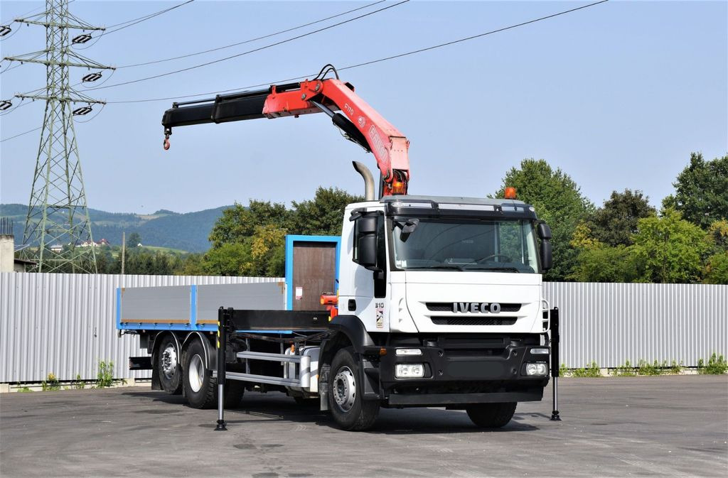 Iveco Stralis 310 PRITSCHE 7,05m +KRAN +FUNK - Автоманипулятор: фото 1 Iveco Stralis 310 PRITSCHE 7,05m +KRAN +FUNK - Автоманипулятор: фото 1