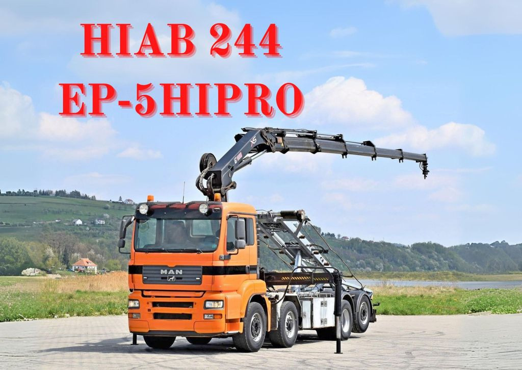 MAN TGA 35.480 Abrollkipper*KRAN /FUNK - Автоманипулятор, Тросовый мультилифт: фото 1 MAN TGA 35.480 Abrollkipper*KRAN /FUNK - Автоманипулятор, Тросовый мультилифт: фото 1