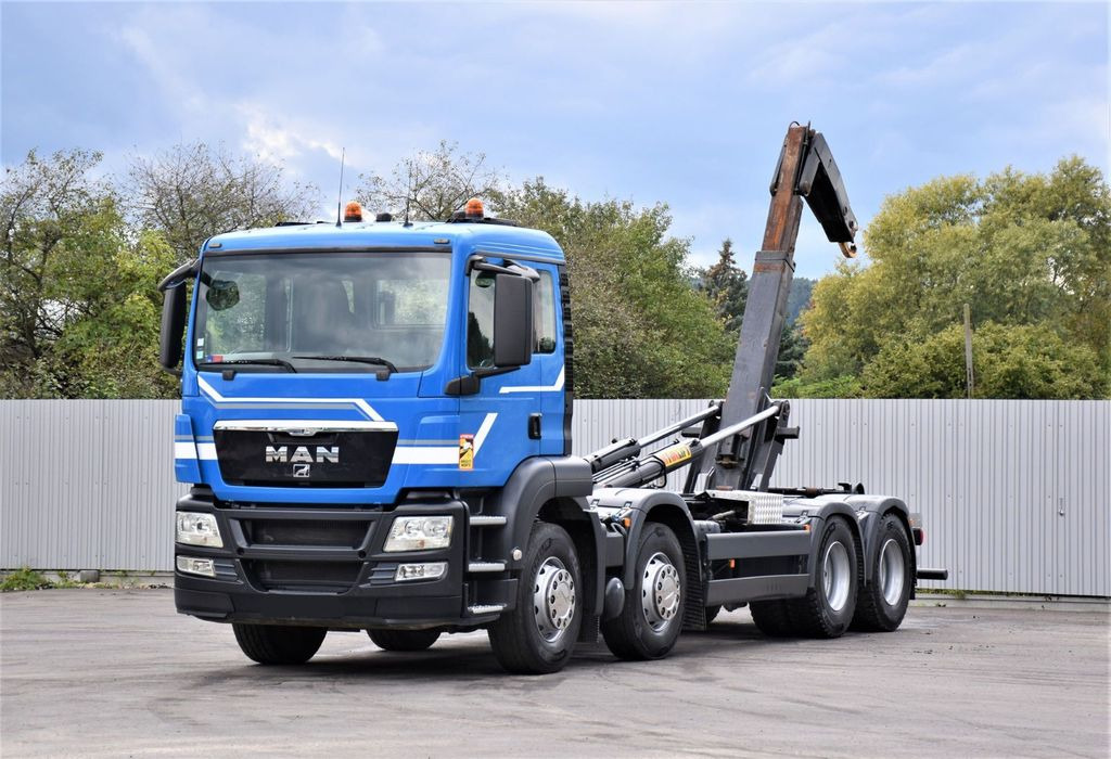 MAN TGS 35.400 Abrollkipper *8x4* Top Zustand! - Крюковой мультилифт: фото 1 MAN TGS 35.400 Abrollkipper *8x4* Top Zustand! - Крюковой мультилифт: фото 1