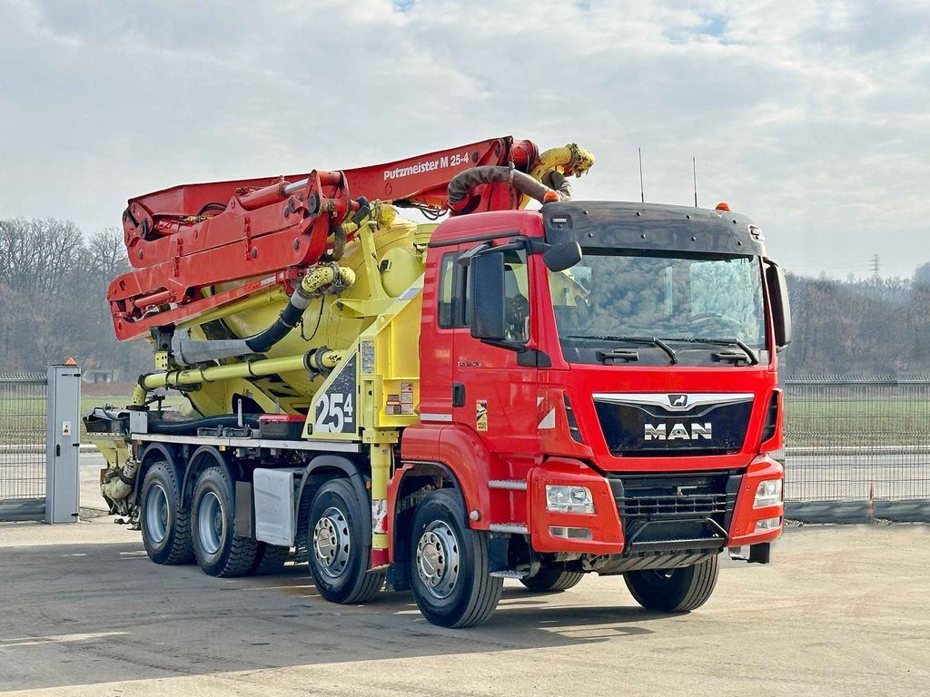 MAN TGS 35.460 * Betonpumpe 25 m * 8x4  - Автобетононасос: фото 1