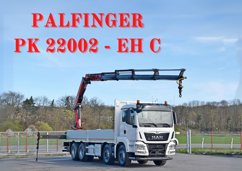 MAN TGS 35.500 * PK 22002 - EH C + FUNK * 8x4 * TOP - Автоманипулятор, Грузовик бортовой/ Платформа: фото 1 MAN TGS 35.500 * PK 22002 - EH C + FUNK * 8x4 * TOP - Автоманипулятор, Грузовик бортовой/ Платформа: фото 1