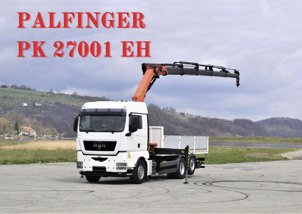 MAN TGX 26.480 * PK 27001-EH + FUNK* TOPZUSTAND - Автоманипулятор, Грузовик бортовой/ Платформа: фото 1 MAN TGX 26.480 * PK 27001-EH + FUNK* TOPZUSTAND - Автоманипулятор, Грузовик бортовой/ Платформа: фото 1