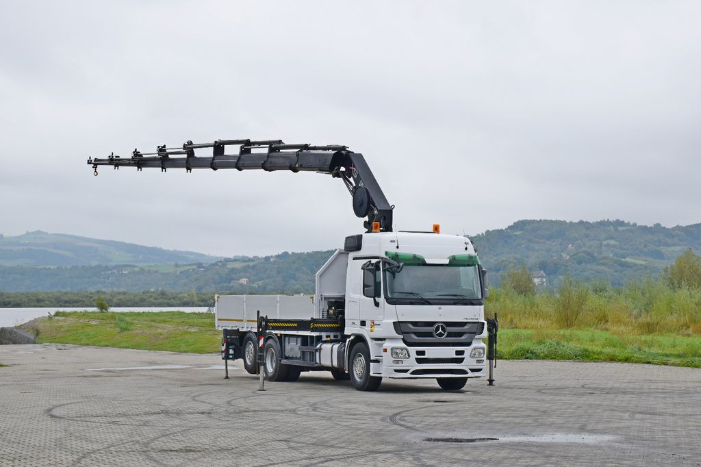 Mercedes-Benz ACTROS 2544 * HIAB 377 E - 8 HIPRO + FUNK* TOP - Автоманипулятор, Грузовик бортовой/ Платформа: фото 2 Mercedes-Benz ACTROS 2544 * HIAB 377 E - 8 HIPRO + FUNK* TOP - Автоманипулятор, Грузовик бортовой/ Платформа: фото 2