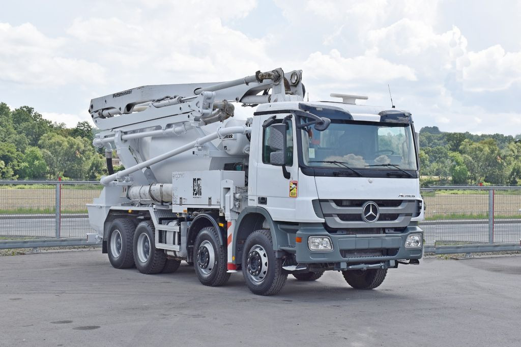 Mercedes-Benz ACTROS 3241 * Betonpumpe + FUNK * 8x4 * TOP - Автобетононасос-смеситель: фото 1 Mercedes-Benz ACTROS 3241 * Betonpumpe + FUNK * 8x4 * TOP - Автобетононасос-смеситель: фото 1