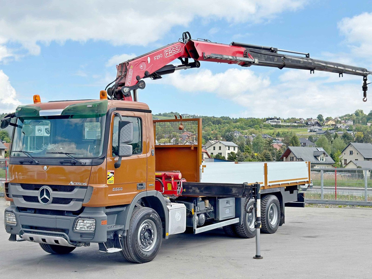 Mercedes-Benz ACTROS 3336 * FASSI F290A.22 + FUNK / 6x4 * TOP - Автоманипулятор: фото 2 Mercedes-Benz ACTROS 3336 * FASSI F290A.22 + FUNK / 6x4 * TOP - Автоманипулятор: фото 2