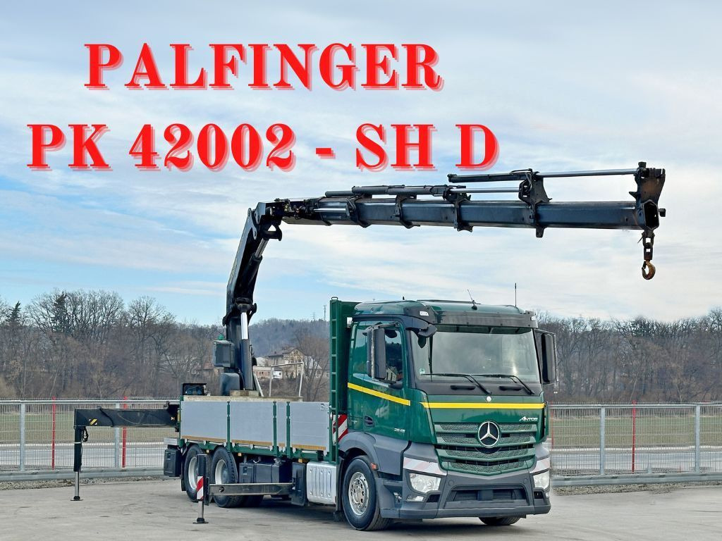 Mercedes-Benz ANTOS 2645* PK 42002 - SH D + FUNK* 6x4*TOP  - Автоманипулятор, Грузовик бортовой/ Платформа: фото 1