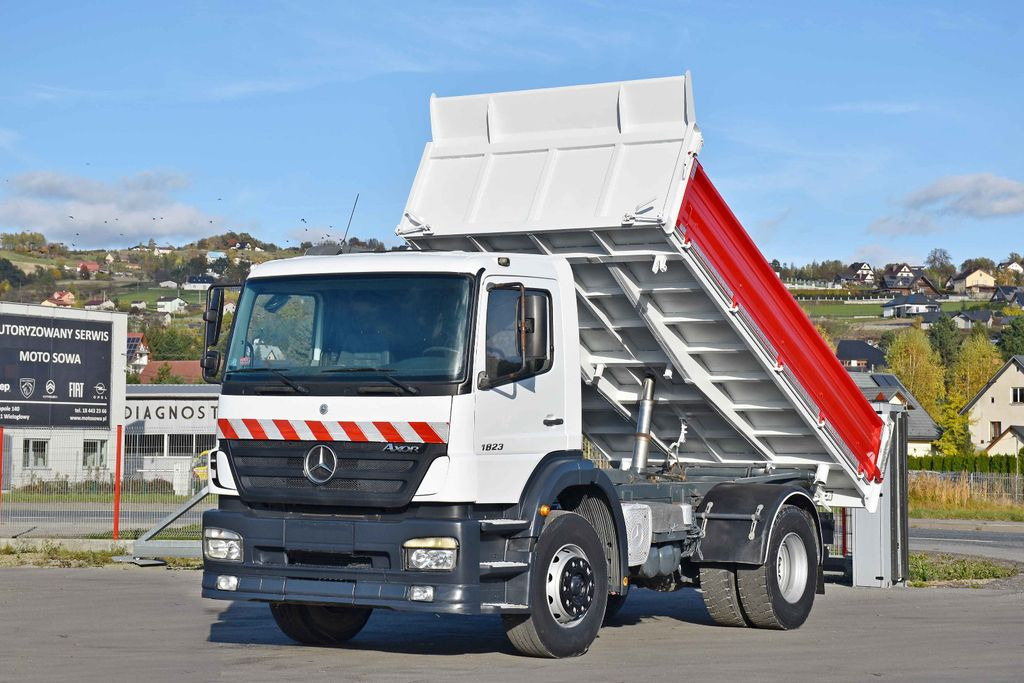 Mercedes-Benz AXOR 1823 * KIPPER 4,45 m * TOPZUSTAND - Самосвал, Автоманипулятор: фото 1 Mercedes-Benz AXOR 1823 * KIPPER 4,45 m * TOPZUSTAND - Самосвал, Автоманипулятор: фото 1