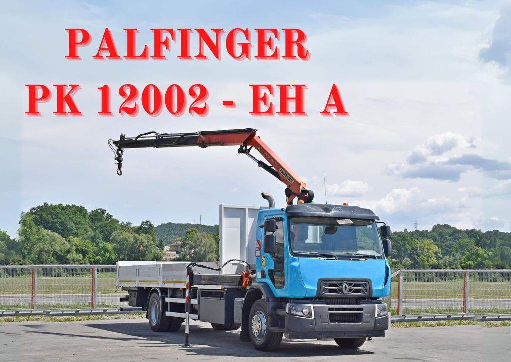 Renault C 320 * PK 12002 EH A + FUNK * TOPZUSTAND - Автоманипулятор, Грузовик бортовой/ Платформа: фото 1 Renault C 320 * PK 12002 EH A + FUNK * TOPZUSTAND - Автоманипулятор, Грузовик бортовой/ Платформа: фото 1