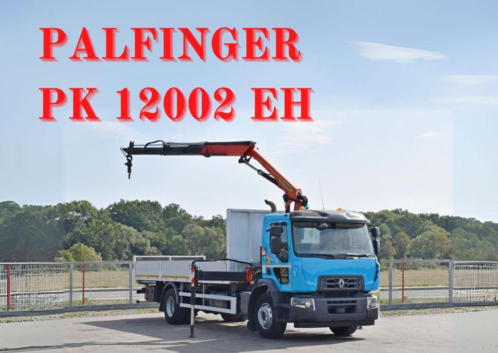 Renault C 320 * PK 12002 EH A + FUNK * TOPZUSTAND - Автоманипулятор, Грузовик бортовой/ Платформа: фото 1 Renault C 320 * PK 12002 EH A + FUNK * TOPZUSTAND - Автоманипулятор, Грузовик бортовой/ Платформа: фото 1