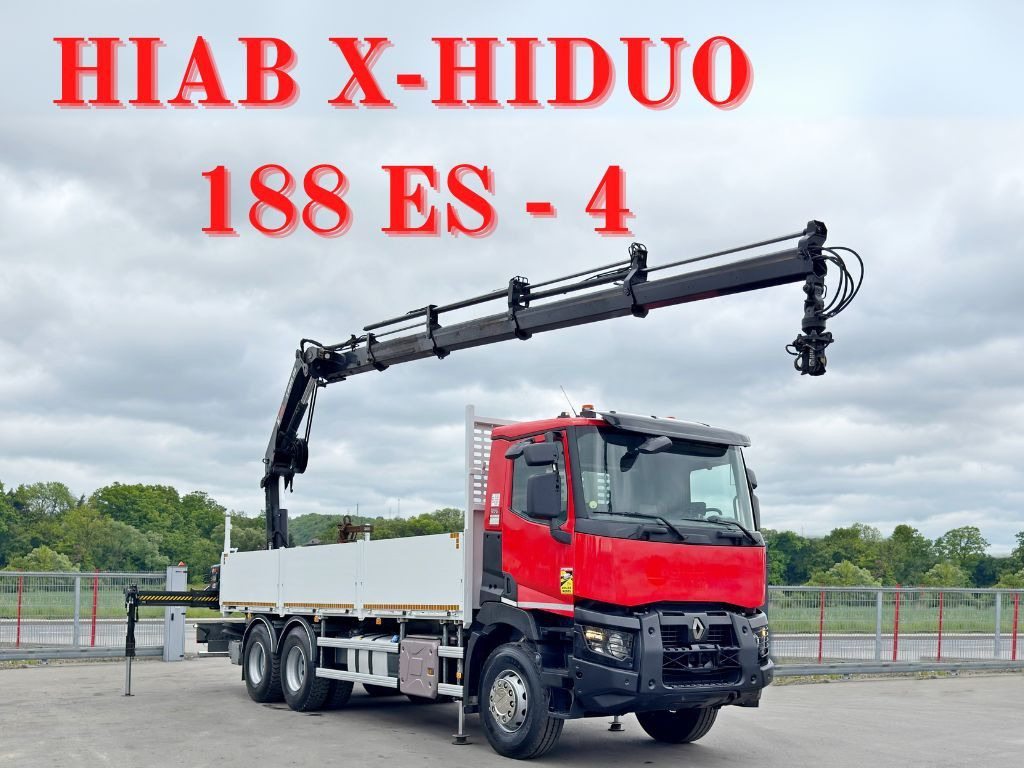 Renault C 430 *HIAB X - HIDUO 188 ES - 4 + FUNK * 6x4 - Автоманипулятор: фото 1 Renault C 430 *HIAB X - HIDUO 188 ES - 4 + FUNK * 6x4 - Автоманипулятор: фото 1