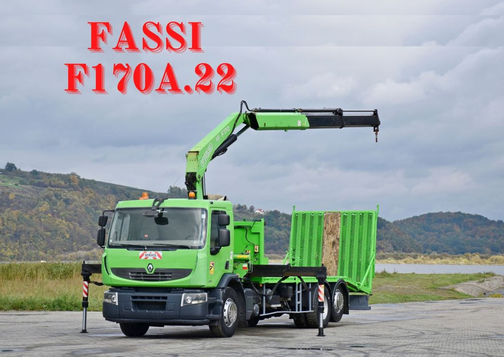 Renault PREMIUM 320 DXI * FASSI F170A.22 + FUNK  - Эвакуатор: фото 1