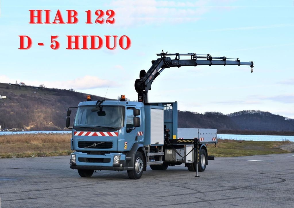 Volvo FL 240 Pritsche 5,20m + HIAB 122 D-5 HIDUO/FUNK - Автоманипулятор, Грузовик бортовой/ Платформа: фото 1 Volvo FL 240 Pritsche 5,20m + HIAB 122 D-5 HIDUO/FUNK - Автоманипулятор, Грузовик бортовой/ Платформа: фото 1