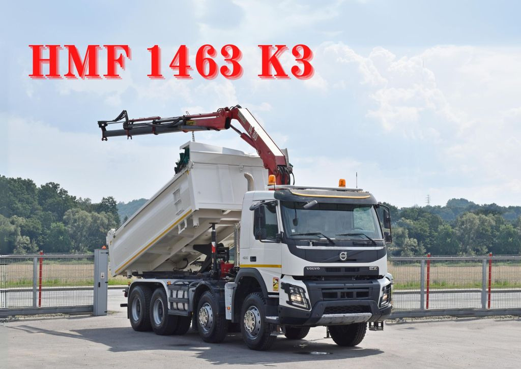 Volvo FMX 420 Kipper 5,10m *HMF 1463 K3* 8x4 * TOP  - Самосвал: фото 1