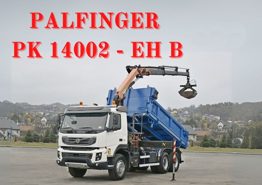 Volvo FMX 450 Kipper 5,10m *PK 14002-EH B/FUNK *6x4 - Автоманипулятор, Самосвал: фото 1 Volvo FMX 450 Kipper 5,10m *PK 14002-EH B/FUNK *6x4 - Автоманипулятор, Самосвал: фото 1