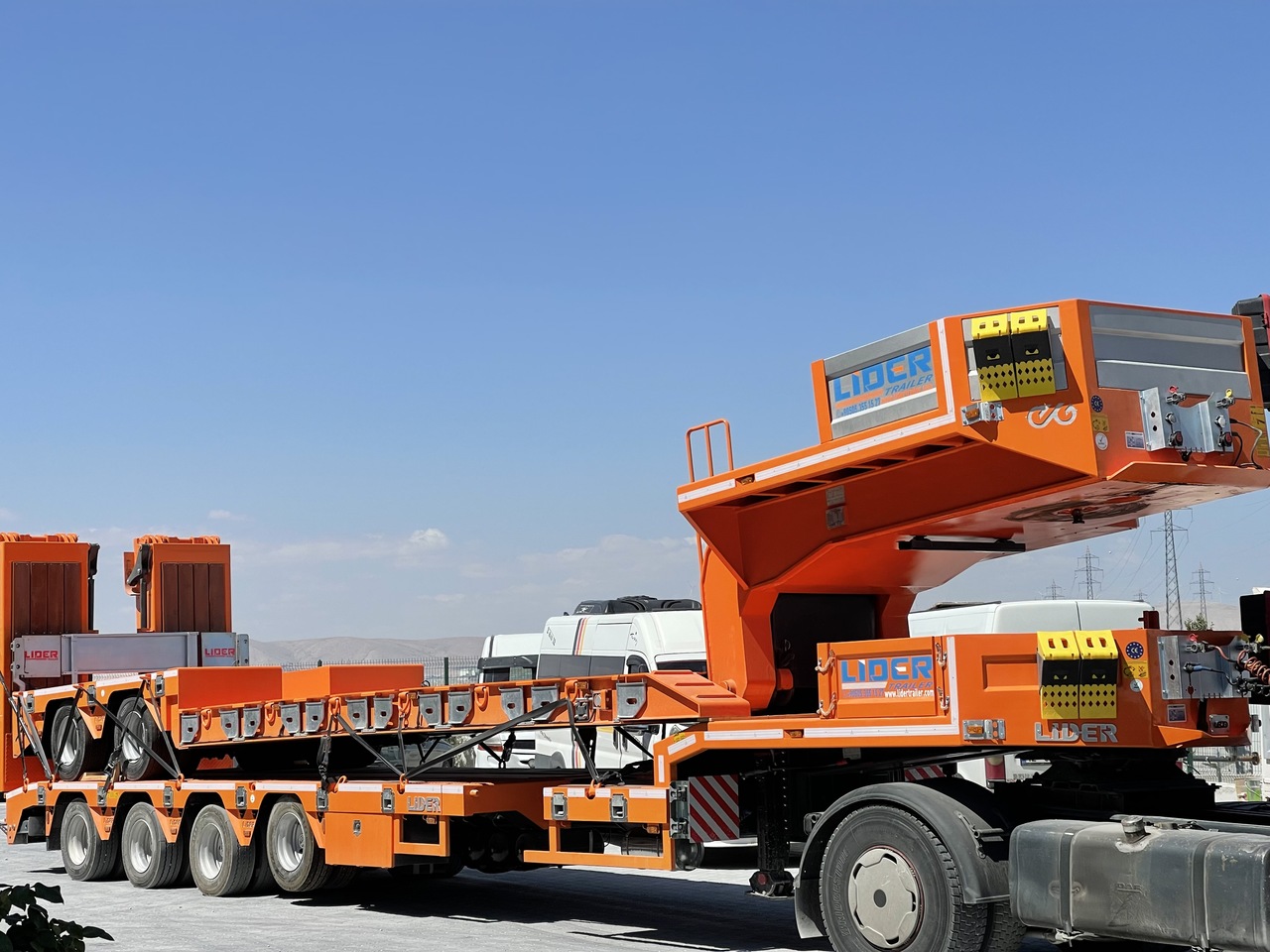 LIDER 2025 MODEL NEW LOWBOY TRAILER FROM MANUFACTURER в лизинг LIDER 2025 MODEL NEW LOWBOY TRAILER FROM MANUFACTURER: фото 8