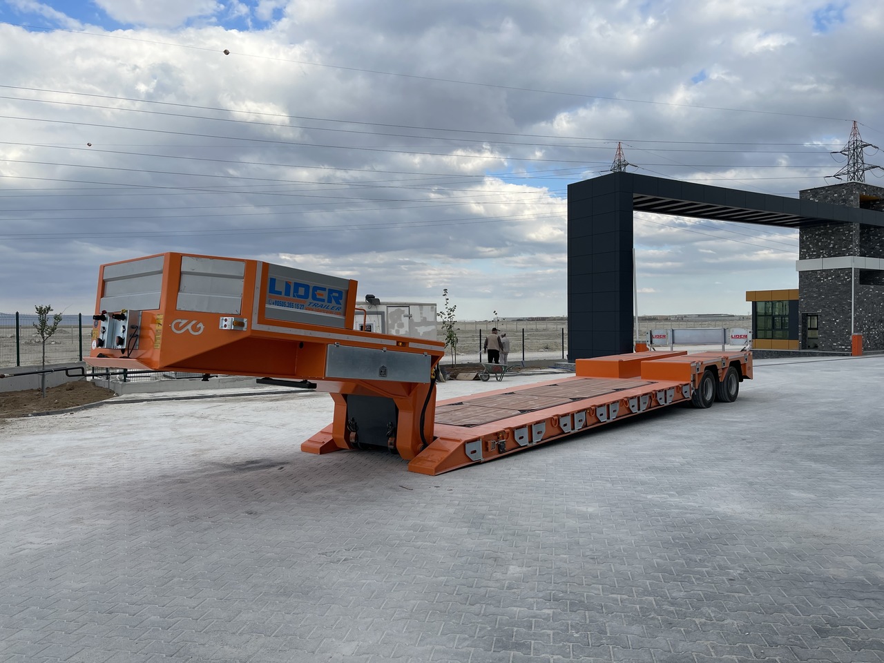 LIDER 2025 MODEL NEW LOWBOY TRAILER FROM MANUFACTURER в лизинг LIDER 2025 MODEL NEW LOWBOY TRAILER FROM MANUFACTURER: фото 6