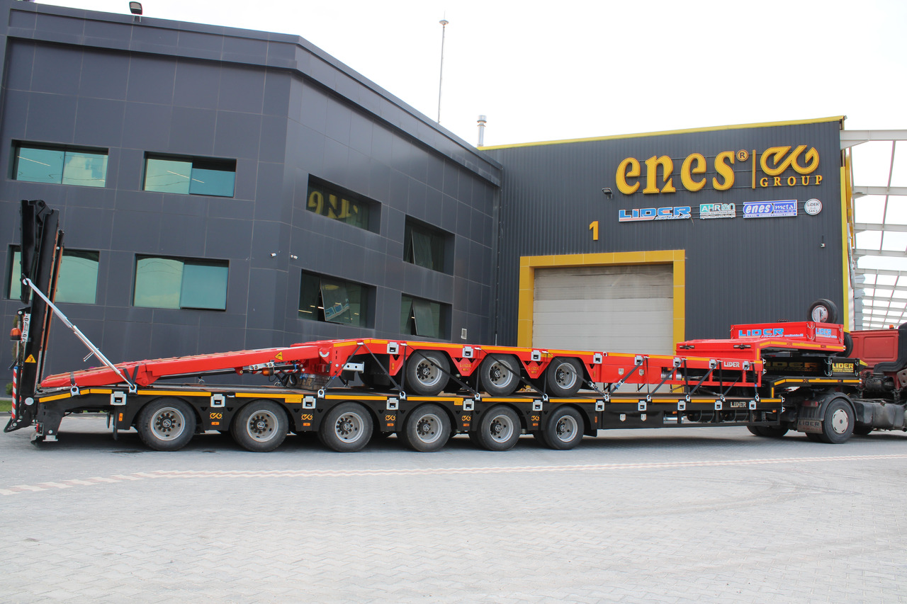 LIDER 2025 model 150 Tons capacity Lowbed semi trailer в лизинг LIDER 2025 model 150 Tons capacity Lowbed semi trailer: фото 7