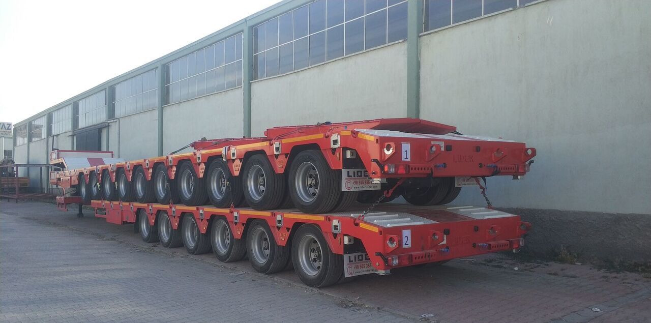 LIDER 2025 model 150 Tons capacity Lowbed semi trailer в лизинг LIDER 2025 model 150 Tons capacity Lowbed semi trailer: фото 18