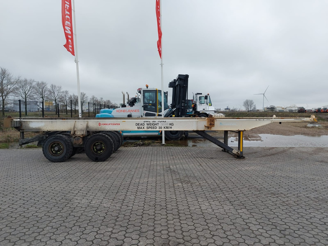 Прицеп-контейнеровоз/ Сменный кузов Buiscar HD36: фото 1