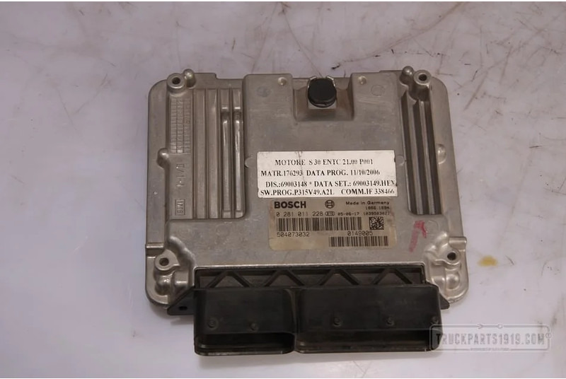Iveco Electrical System Motorstuurdoos 281011228 - Блок управления для Грузовиков: фото 1 Iveco Electrical System Motorstuurdoos 281011228 - Блок управления для Грузовиков: фото 1
