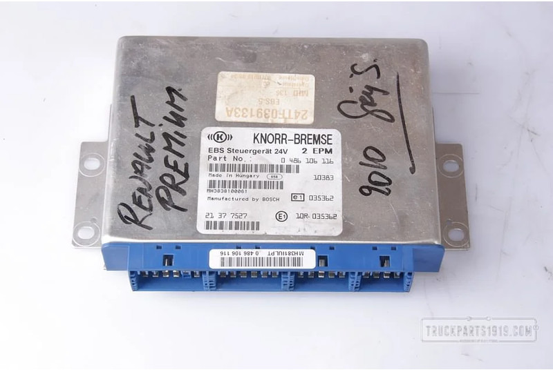 KNORR-BREMSE Electrical System EBS Stuurkast Renault - Блок управления для Грузовиков: фото 1