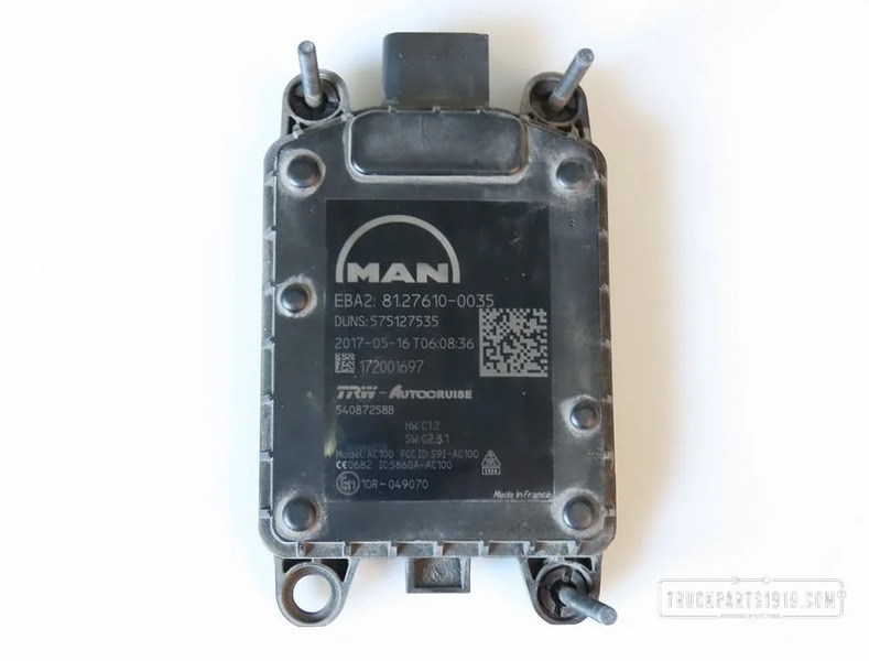 MAN Electrical System ECU EBA2 radar sensor - Сенсор для Грузовиков: фото 1 MAN Electrical System ECU EBA2 radar sensor - Сенсор для Грузовиков: фото 1