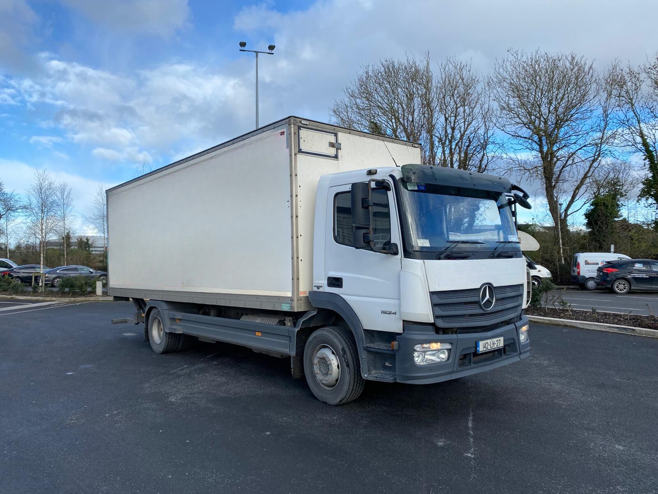 2014 Mercedes Atego 1524 - Грузовик с закрытым кузовом: фото 1 2014 Mercedes Atego 1524 - Грузовик с закрытым кузовом: фото 1