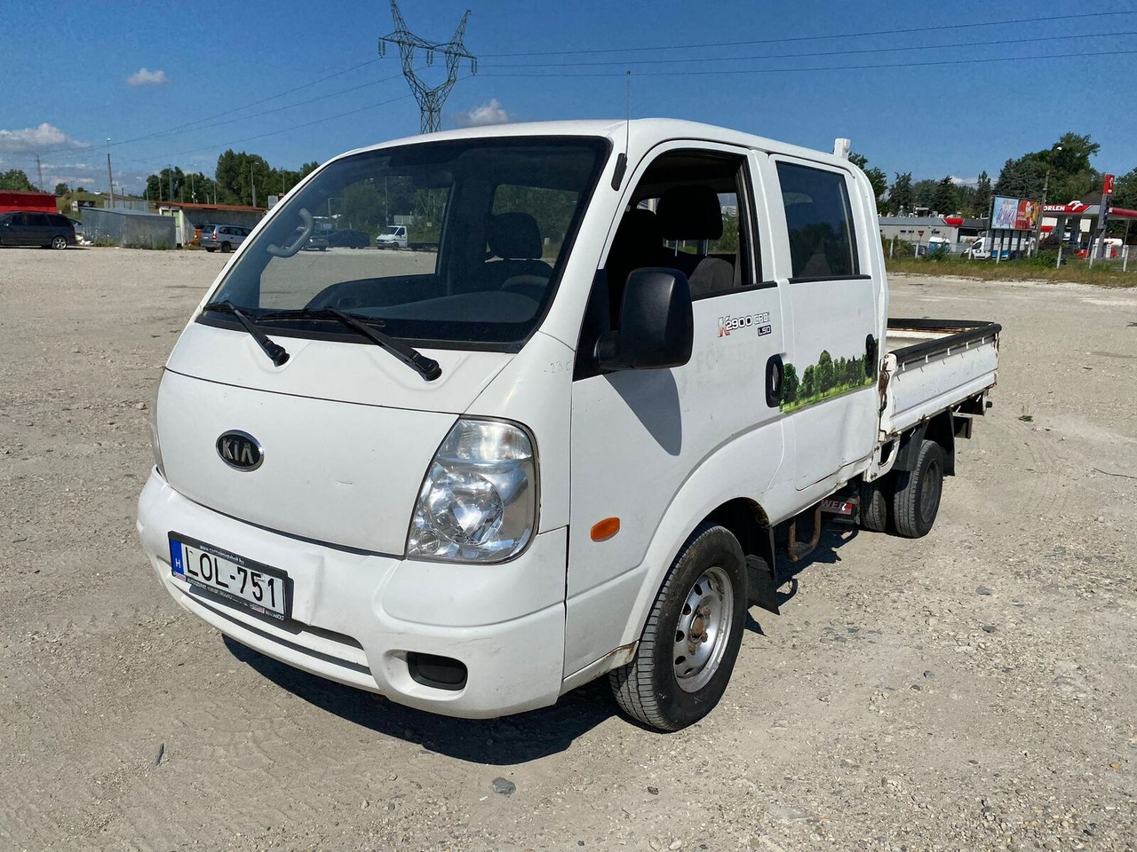 Малотоннажный бортовой грузовик, Грузопассажирский фургон KIA K2500 - double cabin, pritsche: фото 1 Малотоннажный бортовой грузовик, Грузопассажирский фургон KIA K2500 - double cabin, pritsche: фото 1