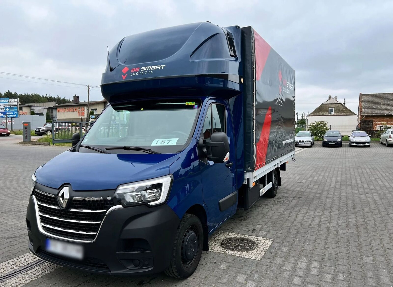 Тентованный фургон Renault Master 165 DCI Plandeka 10 Palet Salon PL, Jeden Właściciel: фото 1 Тентованный фургон Renault Master 165 DCI Plandeka 10 Palet Salon PL, Jeden Właściciel: фото 1