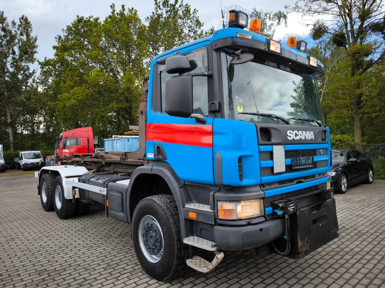 Крюковой мультилифт Scania P114: фото 1 Крюковой мультилифт Scania P114: фото 1