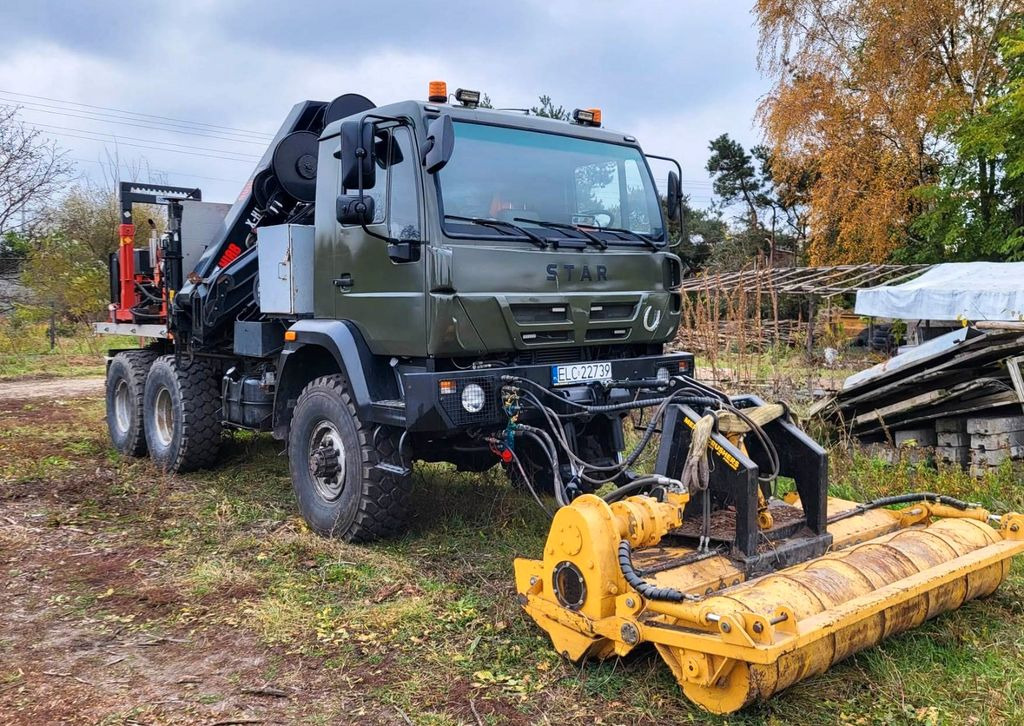 MAN 6x6 Star 266 6x6 HIAB X HIPRO 192 E-6 - Автоманипулятор: фото 1 MAN 6x6 Star 266 6x6 HIAB X HIPRO 192 E-6 - Автоманипулятор: фото 1